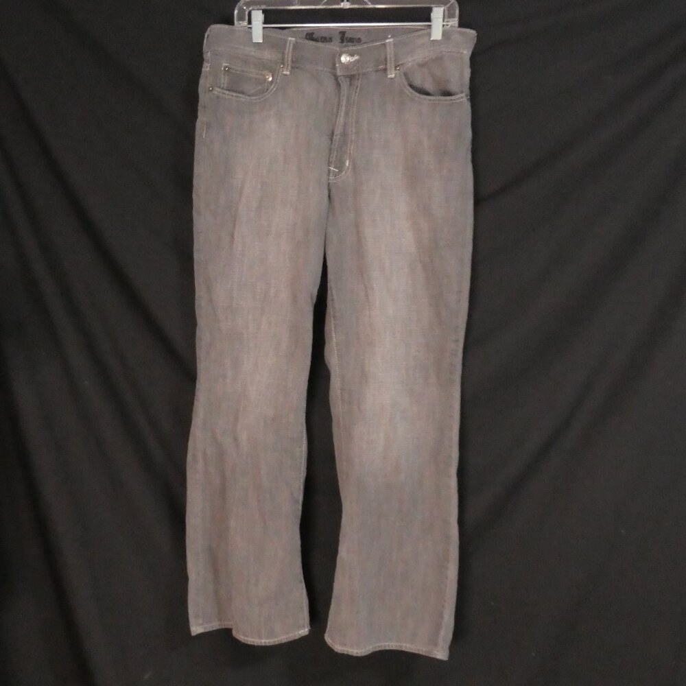 GUESS JEANS | W 34 L 30 | Classic Grey Straight Leg Jeans
